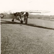 Plane at Athey Field