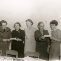 Soroptomist Club Presents Donations to Ambulance fund and Camp Fire Girls