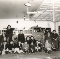 20-30- Club Members and Civil Defense Truck