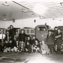 20-30- Club Members and Civil Defense Truck