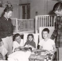 Key Club Gives Gifts and Check to Sonoma County Hospital