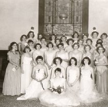 Rainbow Girls Install New Officers