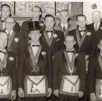 Masonic Lodge F & AM Officers Installed