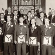 Masonic Lodge F & AM Officers Installed