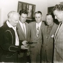 Speaker from Harold's Club Museum at Lions Club Meeting