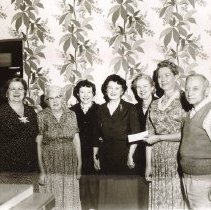 Senior Citizens Club Receives Donation for Recreation Center