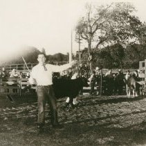 Dr. Campbell at Fair Auction