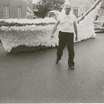 Boat Float in Parade
