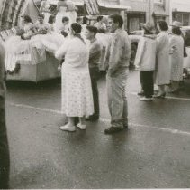 Rainbow Girls Float in Fair Parade