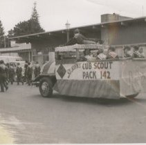 Cub Scouts in Fair Parade