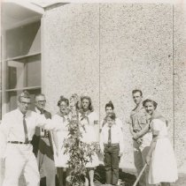 4-H Club Plants a Tree at City Hall