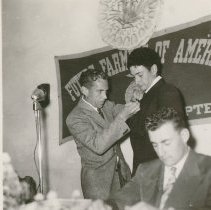 FFA Member Receiving Pin or Award