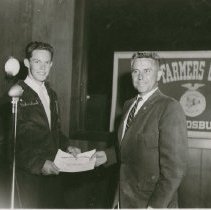 FFA Member Richard Rued Receives Award