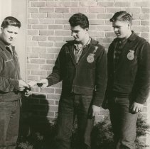 Healdsburg Chapter FFA Receives Check for Prunes Picked and Dried