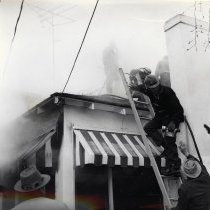 Fire at Home of Ed Howard