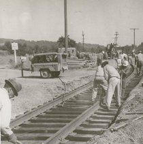 New Railroad Crossing at Bailhache Avenue