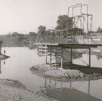 Diving Platform at Memorial Beach sans Dam