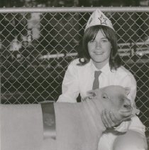 Renee Vincent and Champion Southdown