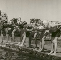 Annual Swim Meet Divers