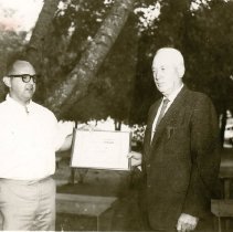 Charles East Honored for His Contribution to Education