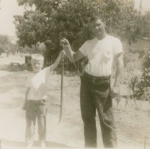 Randy Hasch with Rattlesnake