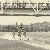 Waterskiiing on Russian River