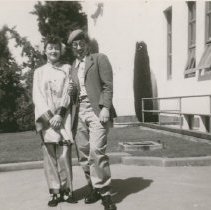 Dee and Joan at Senior Dress Up Day