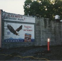 Ghirardelli Chocolate Ad on Building