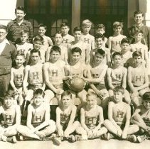 1951 HUES "B" Basketball Team