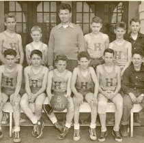 1949 HUES "B" Basketball Team