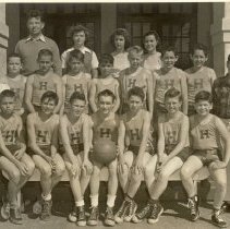 1950 HUES "B" Basketball Team