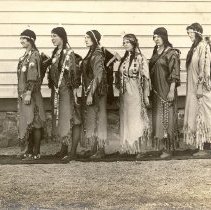 Indian costumes at Big Pine