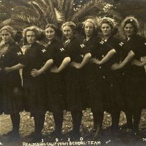 HHS 1910 basketball team