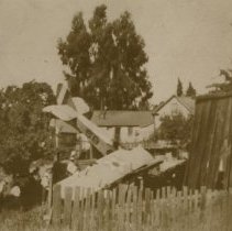 Curtiss JN-4  Jenny  crashed 1918.