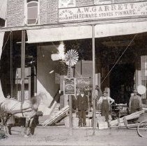 A,W, Garrett hardware store