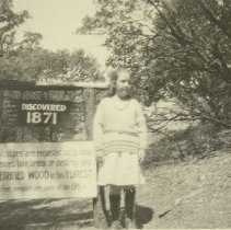 Petrified Forest Park - A Visitor S. M. K.