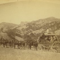 Stagecoach on Calistoga-Lakeport Road