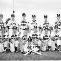 1958 Prune Packers Baseball Team