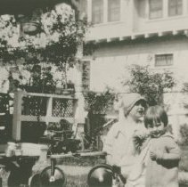 Two Little Girls with Tea Set and Toys, No date