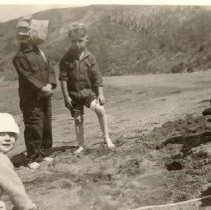 Bill & June Maher and Neil Hudson at the Coast