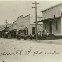 Early Geyserville Street Scene