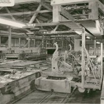 Rear of Log Carriage