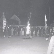 Disposal of Unserviceable Flags Ceremony