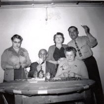 Making Poppies for American Legion Fundraiser