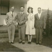 Norma & Bob Cousins, Vince and Americo Rafanelli