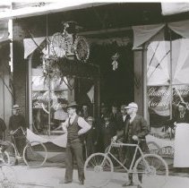 Gunn and Ferguson Hardware Store with Bicycles