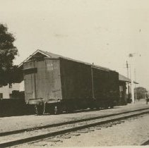 Freight Car at Geyserville Depot