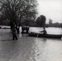 Kron Barn in Flood, Alexander Valley