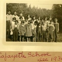 Lafayette School Students, 1930