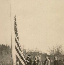 Flagpole at Felta School